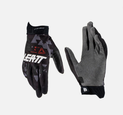LEATT Moto 2.5 Windblock XLarge Black Gloves 6023040853