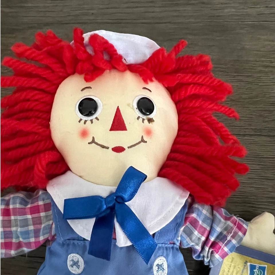 Peluche Muñeca Andy Raggedy Clásica Mediana Aurora Foto 3 de 4