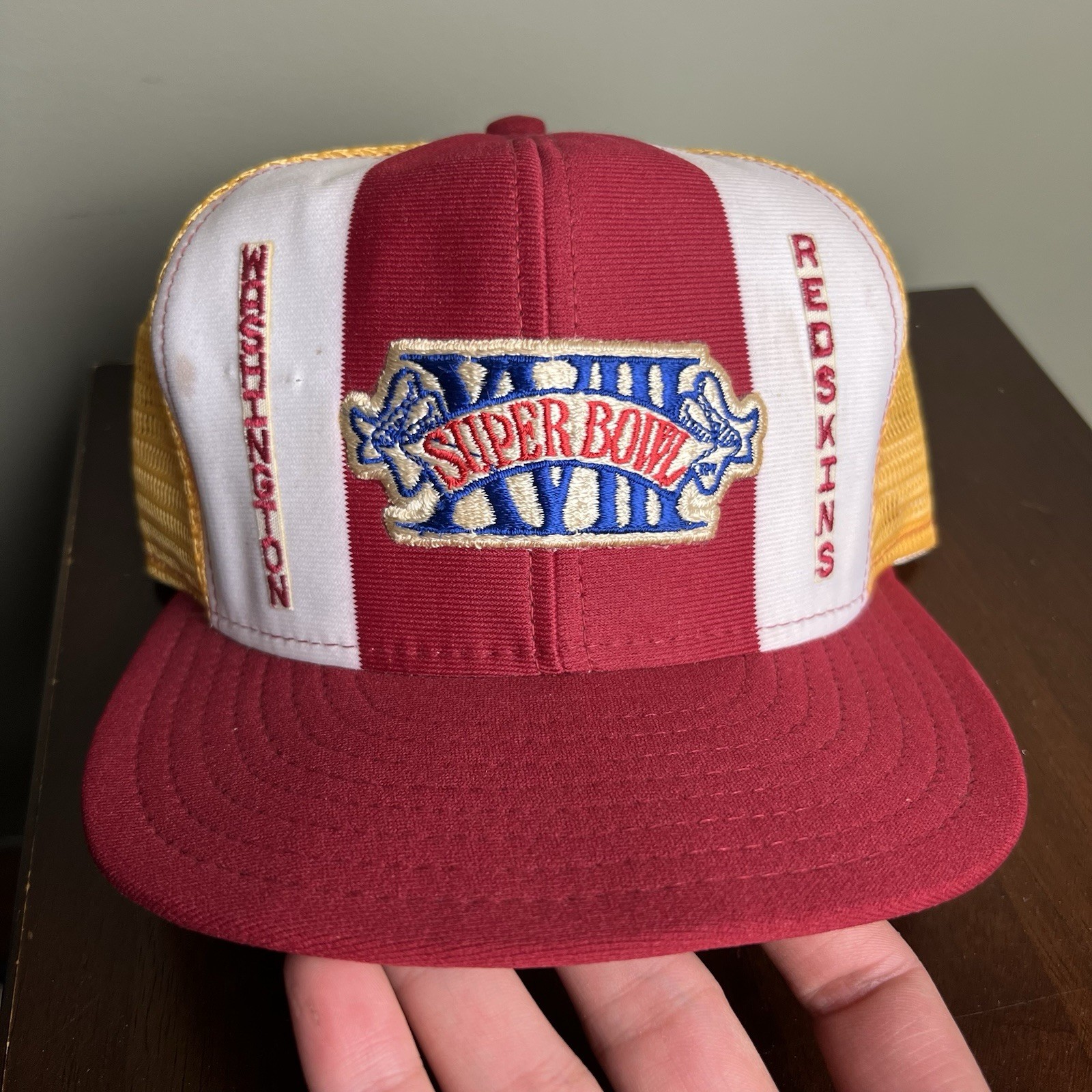 Cap Snap Back Trucker Super Bowl Lucky Stripes