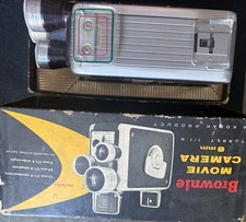Kodak Brownie Movie Camera Turret f/1.9 8mm Vintage