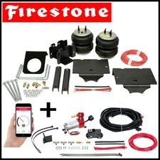 Firestone Rear Air Spring Bags and Air Compressor Kit fit 2002-08 Dodge Ram 1500