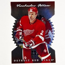1996-97 Donruss Elite - Viacheslav Fetisov #99 Die-Cut Stars Detroit Red Wings