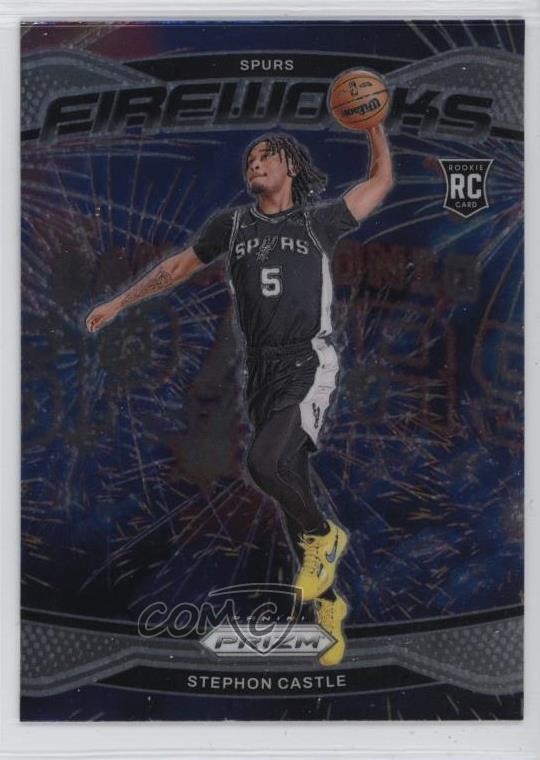 2024-25 Panini Prizm Fireworks Stephon Castle #13