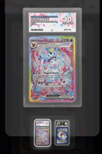 Pokemon Tcg - Sylveon EX Prismatic Evolutions Holo Card 156/131 Ace 10 All 10's