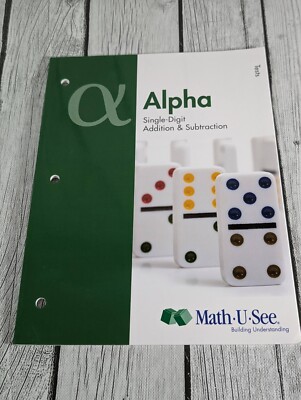 Alpha Tests : Single-Digit Addition and Subtraction by Math-U-See