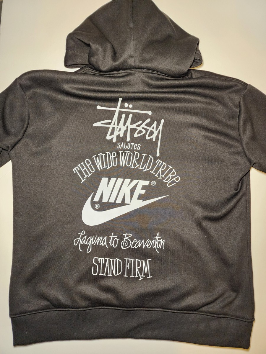 Nike x Stussy The Wide WorldTribe Hoodie Medium M | eBay