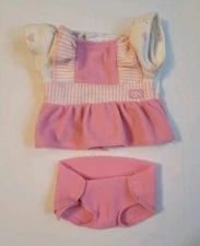 Cabbage Patch Kids CPK Pink White Outfit Vintage