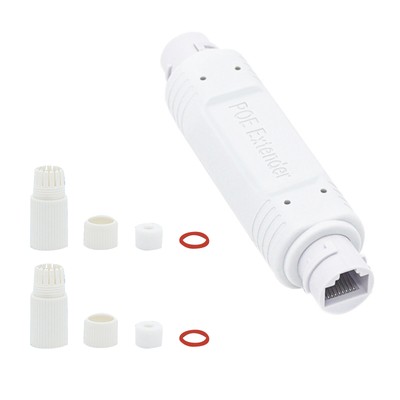 Versatile Waterproof POE Repeater 100mbps IEEE802.3af/at Security Camera Parts