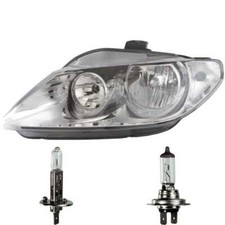 Halogen Scheinwerfer rechts für Seat EXEO 3R2 Bj. 12.08- H7/H1 inkl. OSRAM
