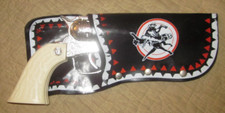 Vintage Cowboy TOY Cap Gun with Holster NICE CONDITION