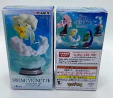 Brand New RE-MENT Pokemon Swing Vignette Collection Vol. 2 #4 Piplup & Oshawott