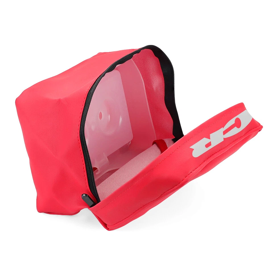 Paquete de guardabarros rojo bolsa de herramientas guardabarros para HONDA CR80R CR85R CR125R CR250R CR500R Foto 3 de 4