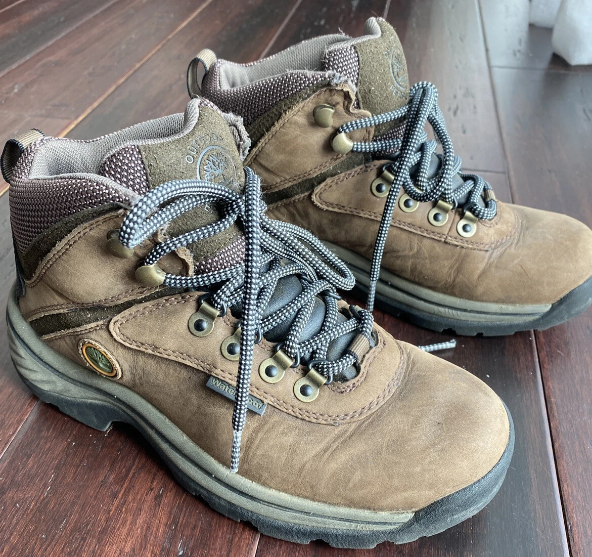 Stivali donna Timberland donna US 6 UK 4 EU 37 marrone caviglia stringati bambini