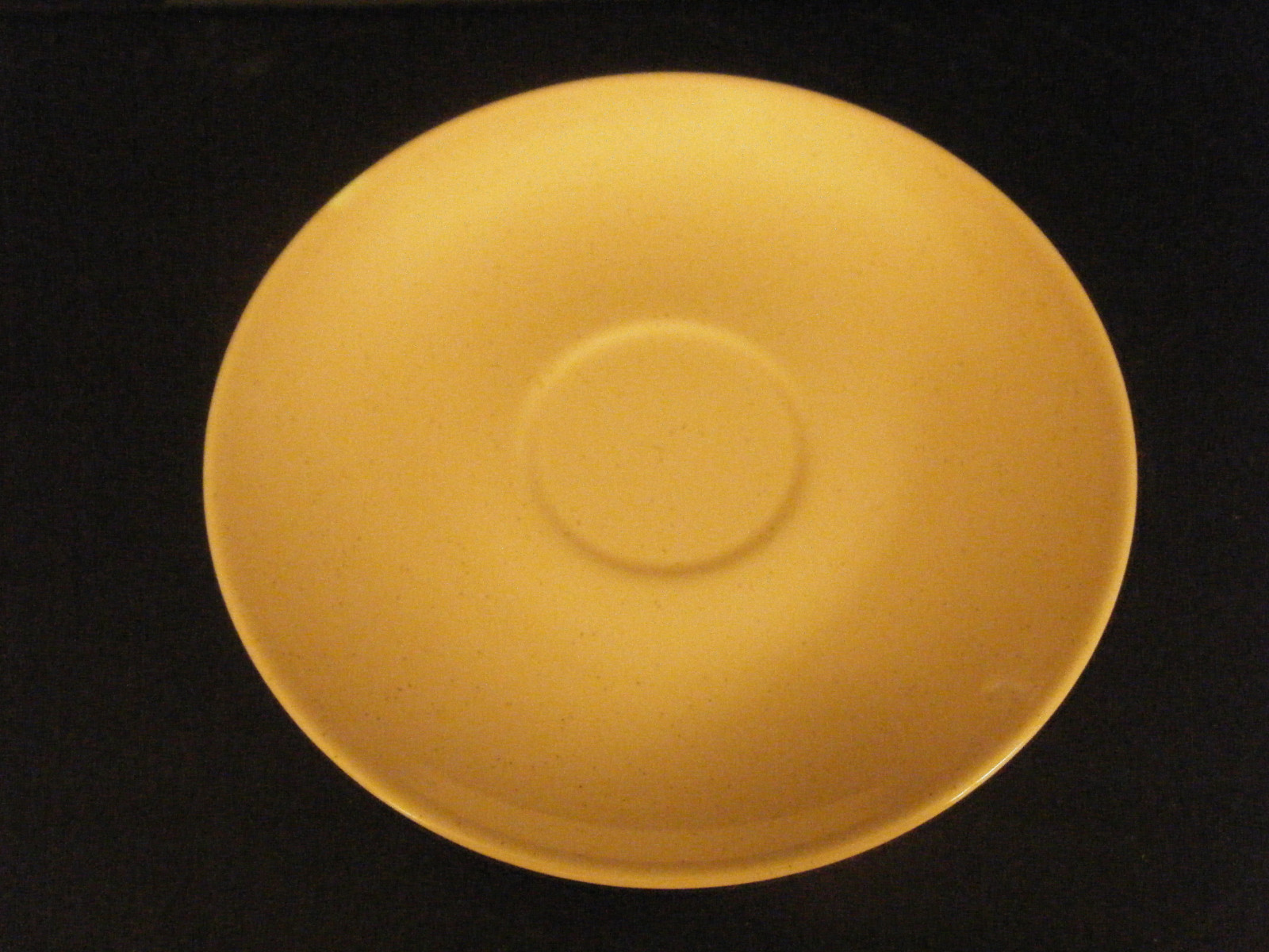 Vintage Mid Century Modern Speckled Pink Saucer Plate