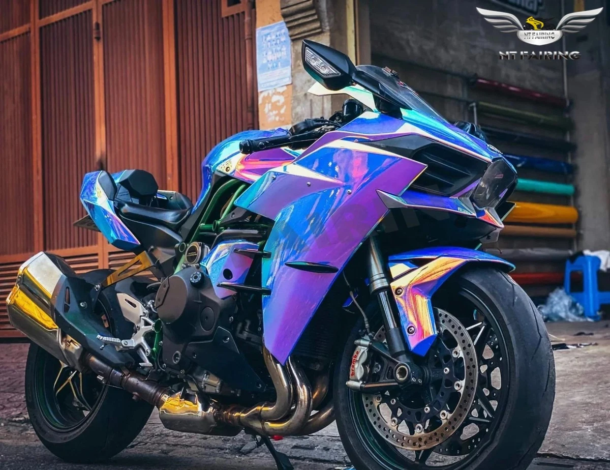 Kawasaki Ninja Purple