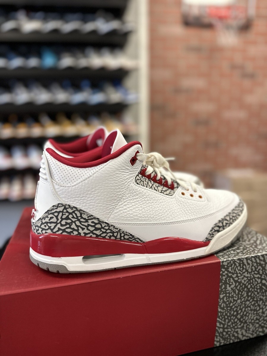 【中古】 Cardinal Cardinal Size 13 - Jordan 3 Retro Mid Cardinal Red CT8532-126 100