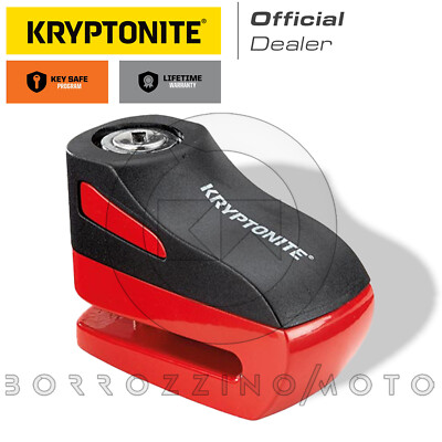 DERBI ATLANTIS 50 AC 2T Diebstahlsicherung KRYPTONIT ROT BOLZEN 5mm