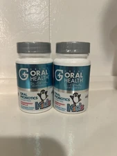 Chewable Oral Probiotics for Bad Breath, Gingivitis & Gum Disease, Strawberry 2x