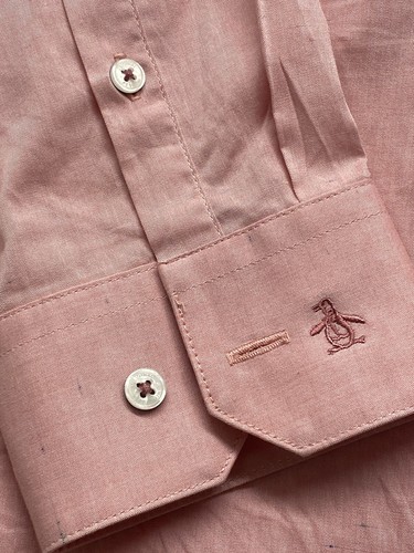 Original Penguin Shirt Mens 17.5-36/37 