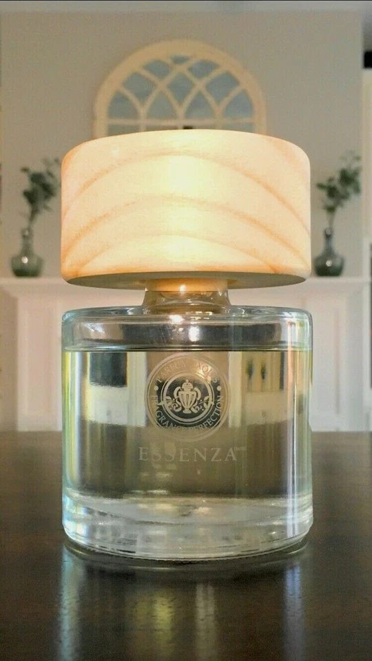 JUEGO DE CAJA DE REGALO DIFUSOR TAPA MADERA NATURAL ACEITES ESENCIALES ESSENZA Foto 3 de 4