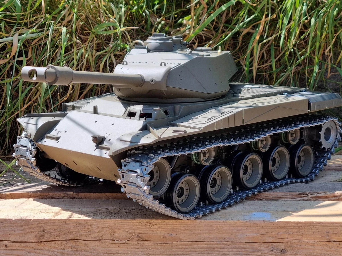 RC Tank BB 1 16 Heng Long Bulldog METAL Track Gearbox PRO Model V7