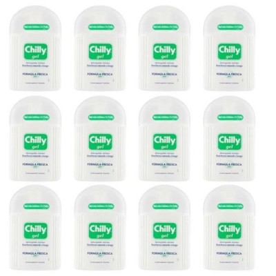 12 Stück CHILLY GEL Intimreiniger frische Formel 200ml Körperhygiene NEU