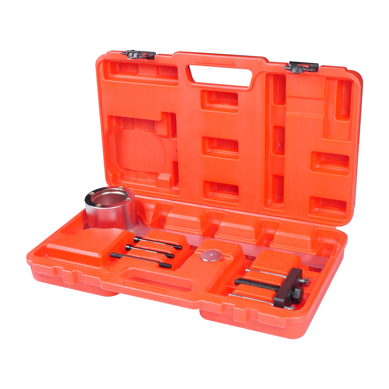 Crankshaft pulley holder removal installer tool for Jaguar Land Rover