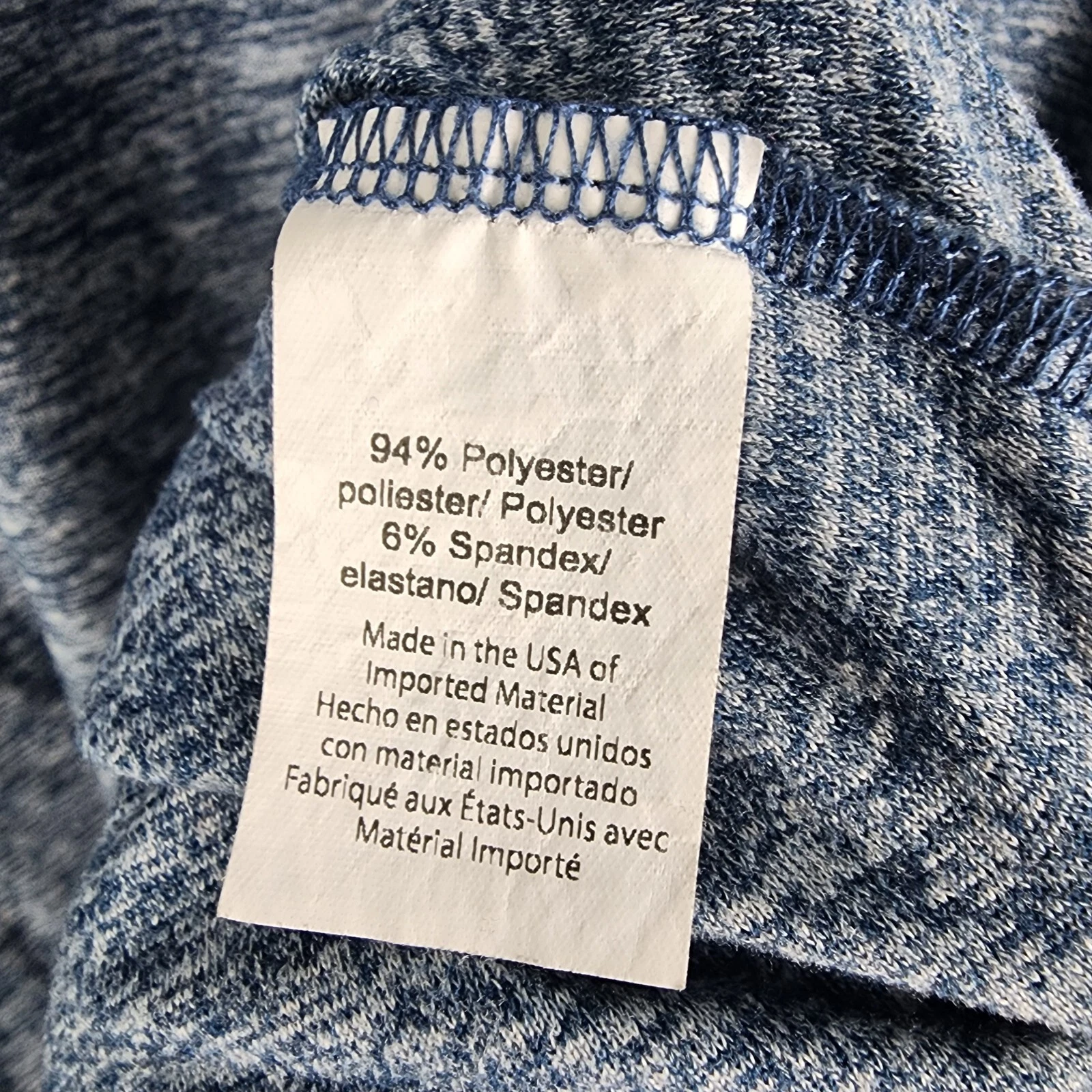 beyond-yoga heathered back cutout shirt