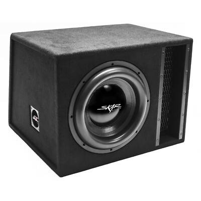 NEW SKAR AUDIO EVL-1X12D2 - SINGLE 12'' 2500 WATT VENTED LOADED SUB BOX ENCLOSURE