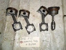 01-03 CBR600F4I CBR600 F4I Connecting Rods and Pistons