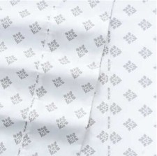 South Point Home Brushed Microfiber 4pc Twin Sheet Set Deep Fit Gray Medallion