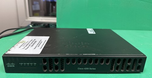 Cisco ISR4221/K9 4200 Series Integrated Services Router