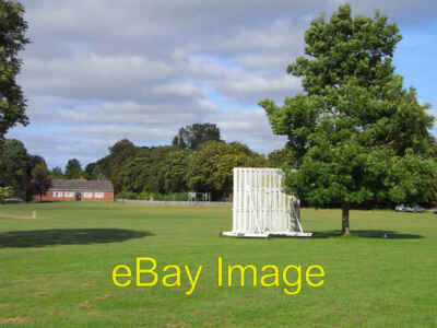 Foto 6x4 Kricketplatz, Letcombe Regis Letcombe Bassett verschiedene Sportarten c2009