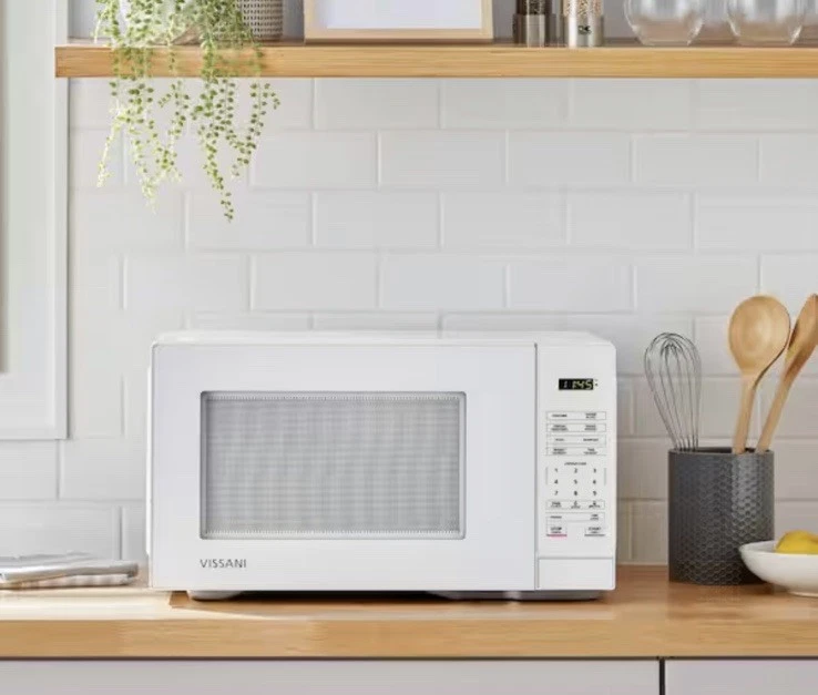 Vissani Countertop Microwave - WHITE 1.1 Cu Ft 1000 Watt