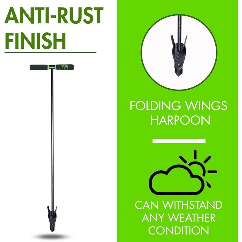 Compost Aerator Tool Long Handle Steel Decomposition Improvement Garden Supplies