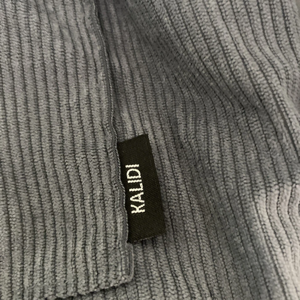 Bolso de Mano KALIDI Elegante Bosque Pana Gris Hombro Gran Capacidad Neutro Boho Foto 2 de 4