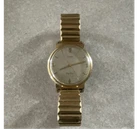 Timex Electric Vintage 1960s Gold-Tone Analog Wristwatch Expansion Band 23mm