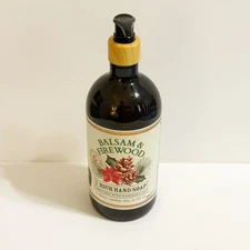 Home & Body Co FESTIVE DAYS Balsam & Firewood Rich Hand Soap Pump Bottle 21.5 oz
