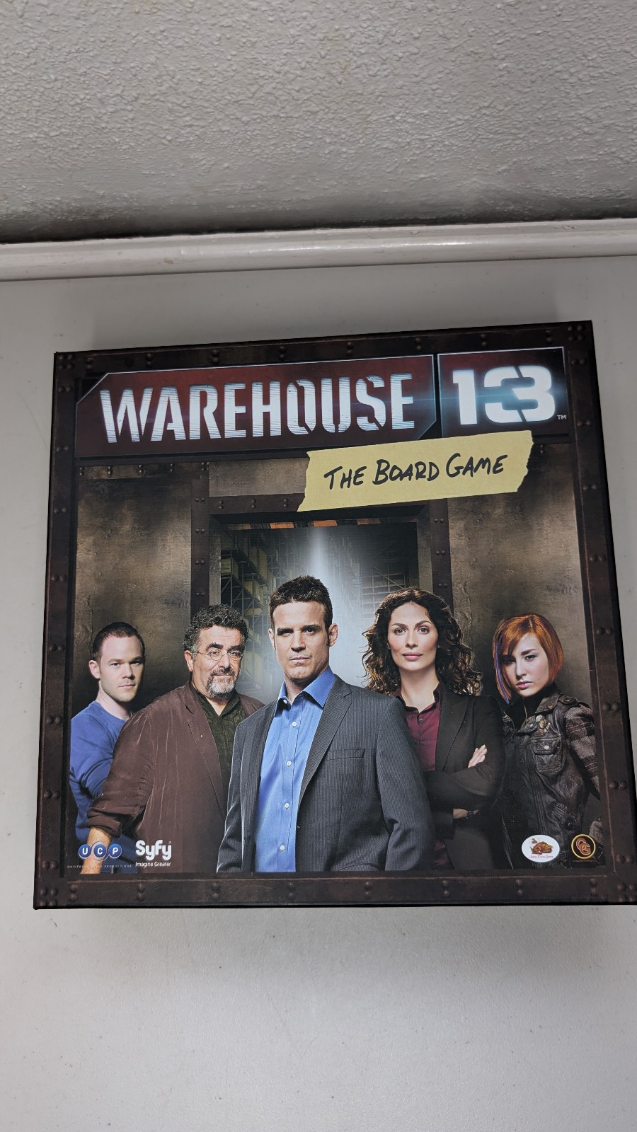 Warehouse 13 - The Board Game - Syfy - Rare - 100% Complete - Contents Sealed