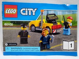 🔥LEGO 60102 Airport VIP Service 100% Complete w/ Minifigures Instructions & Box