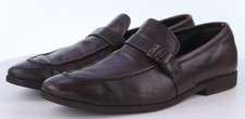 Salvatore Ferragamo Pinot Silver 950 Men's Bit Loafers Dress Shoes Size 9.5 D