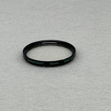 Vintage Quantary 52mm QMC-UV Lens Filter with Plastic Case