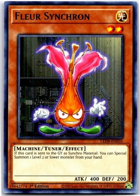 FLEUR SYNCHRON LED8-EN031 R YU-GI-OH MP