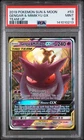 2019 Pokemon Team Up Gengar & Mimikyu Gx #53 S&M MINT PSA 9