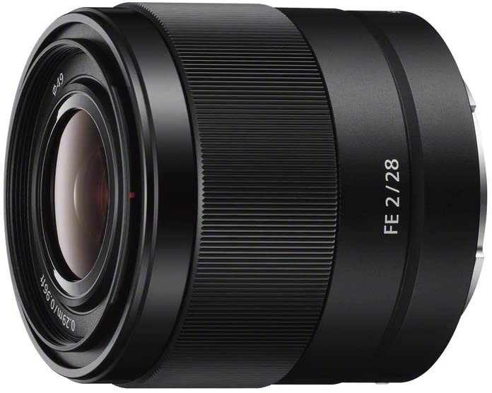 Sony SEL28F20 FE 28 мм f/2-22 Стандартный объектив для беззеркальных камер