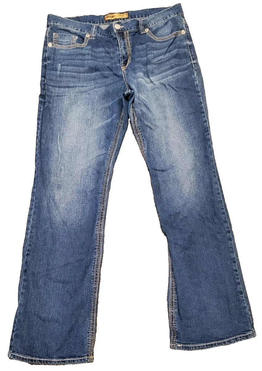 Seven 7 jeans size 28 plus women slim blue dark wash high rise denim