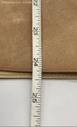 DKNY Women's Brown Leather Flat Front Back Zip Straight & Pencil Skirt Size 14 — photo 9