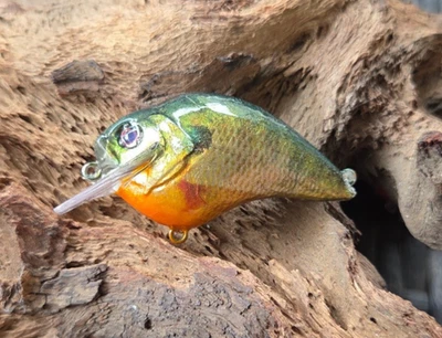 Ezs lures Custom WRAPPED SMALL 1.2 CRANK BAIT(BLUEGILL)