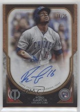 2020 Topps Tribute League Inauguration Orange 18/25 Robel Garcia Auto 08jk