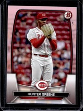 2023 Bowman Hunter Greene Pink #/175 Reds